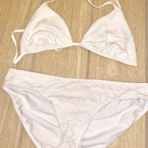 White bikini